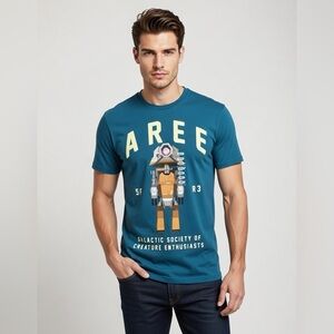 Star Wars 5F-R3 Galactic Society Graphic Tee Shirt